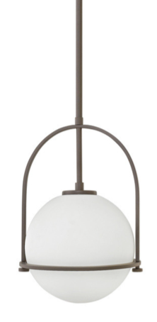 Somerset Pendant, 1-Light, Buckeye Bronze, 11.5"W (3407KZ REUN)