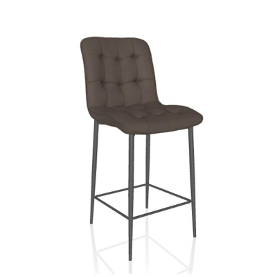 Kuga Stool, Mud, Anthracite Frame, 38.58"H (40.41 M310 TR519 8021W8M)