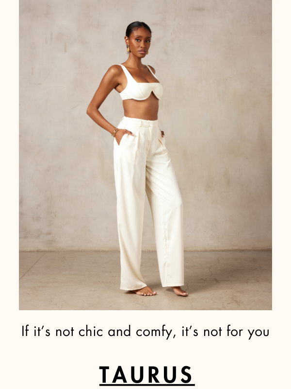 Coastal Pant - Cream / XS